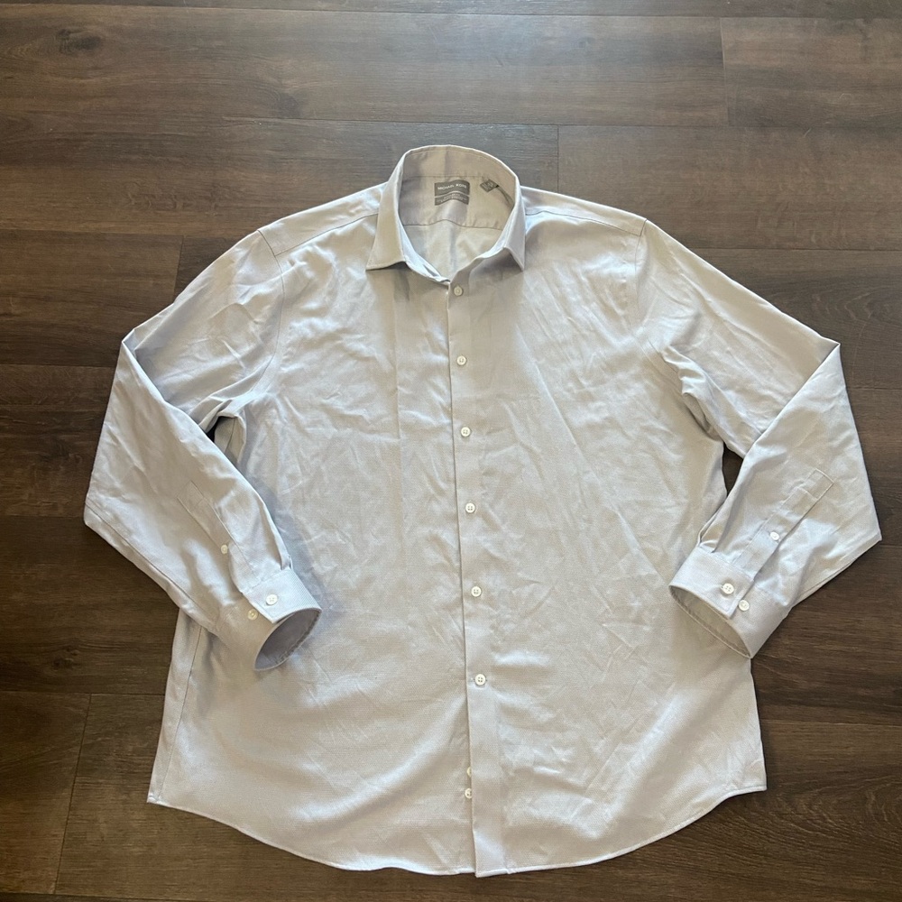 Michael Kors Light Gray Dress Shirt